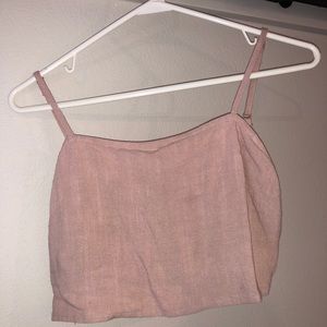 Light pink crop top!!